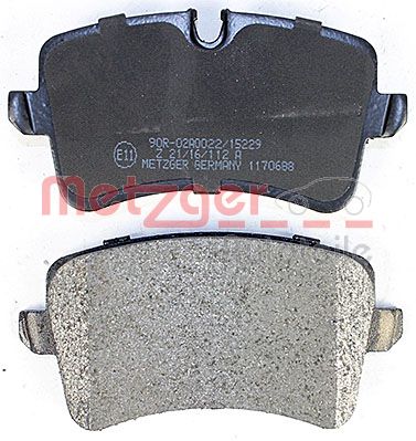 METZGER 1170688 GREENPARTS Bremsbelagsatz, Scheibenbremse